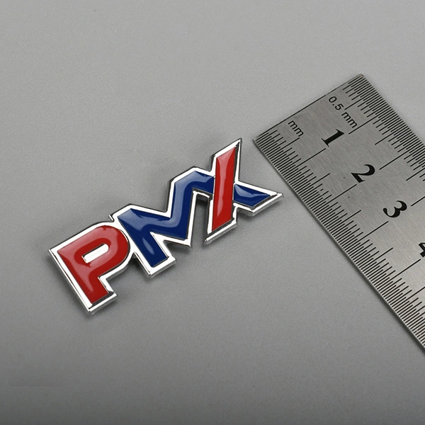 Chrome embléma 3D logó matrica