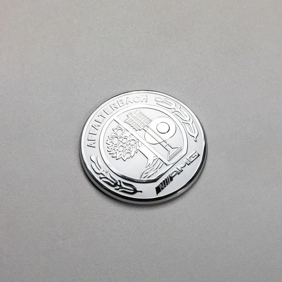 3D nikkel címke