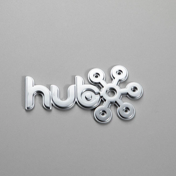 Chrome Logo ABS címke