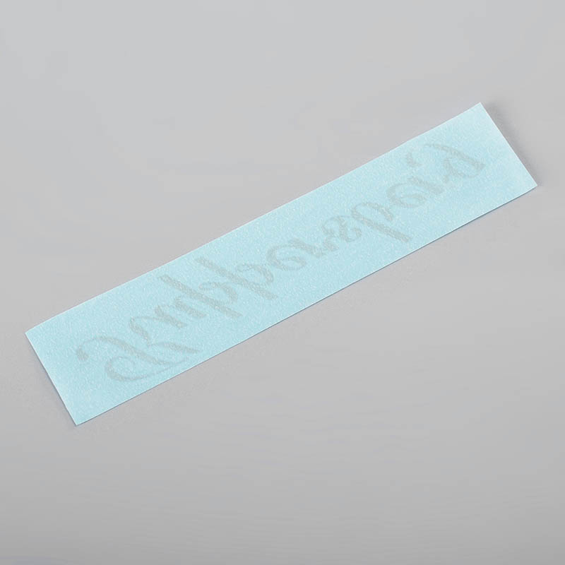 Galvanizáló fém logó címke