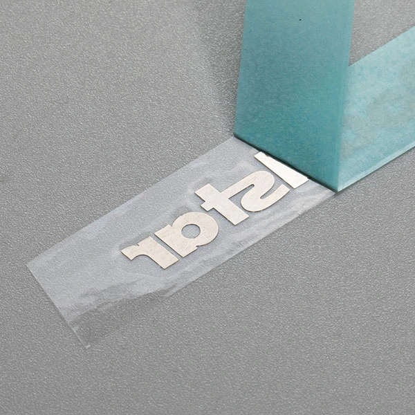 3d Logo Transfer Metallic Labels