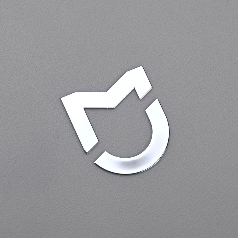 3D Nikkel emblémás krómozott fémtábla Xiaomihoz