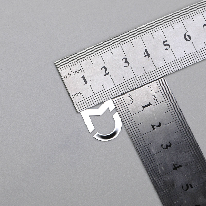 3D Nikkel emblémás krómozott fémtábla Xiaomihoz